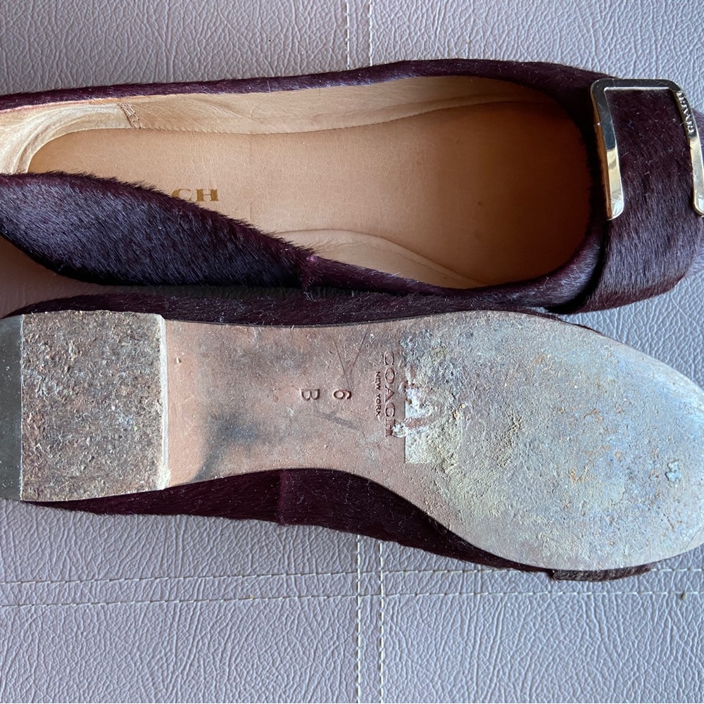 Coach flats